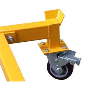 1000-1500kg gerak Drum minyak dukungan kereta Dolly dengan braket dan rak untuk Horizontal susun 55 galon Drum baja - Product Image 6