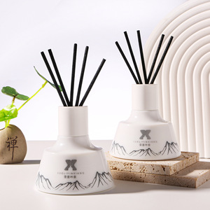 Xueliyanxiang Aroma Diffuser 120ml Battery Operated Tabletop Decorative Mountain Design - Product Image 2