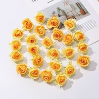 Künstliche Seidenrosenköpfe für DIY Hochzeitsdekoration Blumenwand Corsage Bastelmaterialien Großhandel