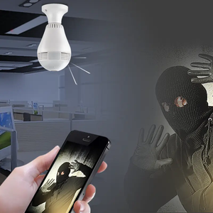 全高清E27无线110-220V Wifi灯泡摄像机360 WiFi闭路电视安全摄像机，适用于一般家庭室内和室外摄像机 - Product Image 6