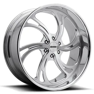 ZXMM customize forged car wheels 16 18 20 22 24 26 inch 5X114.3 5X130 aluminum alloy wheel off-road rim deep concave wheels