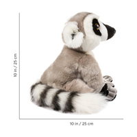 Jouets en peluche Lémurien à queue annulaire de Madagascar, très demandés, doux et rembourrés, articles souvenirs