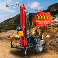 Équipement de forage mobile, plateforme de forage de puits d'eau sur roues, petite machine de forage de puits d'eau adaptée aux puits ordinaires