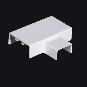 Conduit Connector <strong>Trunking</strong> Fitting Elbow 39*19 Fitting <strong>Cable</strong> <strong>Trunking</strong> 25mm Pvc Pipe <strong>Black</strong> - Product Image 1