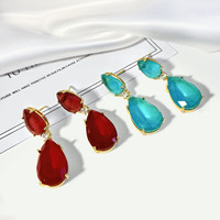 Boucles d'oreilles brésiliennes Foxi Boucles d'oreilles en fusion de zircon cubique pour femmes Boucles d'oreilles plaquées or 18 carats pour la fête