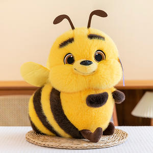 Peluche Abeille aux Yeux Étranges, Tendance TikTok, Jouet en Peluche de Dessin Animé, Idéal pour Cadeaux d'Anniversaire, Machines à Pinces, Peluches Personnalisées - Product Image 3