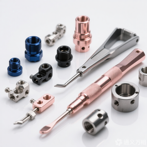Servicios de Mecanizado CNC Personalizados de Precisión para Prototipos Titani: Piezas de Acero Inoxidable y Latón, Aluminio Anodizado, Brochado y Perforación - Product Image 2