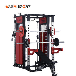 جهاز سميث للتدريب على القوة قابل للتعديل، معدات رياضية تجارية من الفولاذ للصالات الرياضية، رف قوة للقرفصاء - Product Image 6