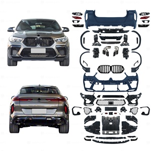 Piezas de Carrocería G06 para <span class=keywords><strong>BMW</strong></span> X6 G06 2019-<span class=keywords><strong>2022</strong></span>, Conversión a X6M F96 <span class=keywords><strong>2022</strong></span>, Parachoques Delanteros y Traseros <span class=keywords><strong>1</strong></span>:<span class=keywords><strong>1</strong></span> - Product Image 1