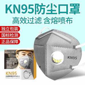 Respirador Tao Shield KN95 con Válvula 3D, Mascarilla Desechable de Protección Contra el Polvo, Filtro de Carbón Activado, Uso Industrial - Product Image 2