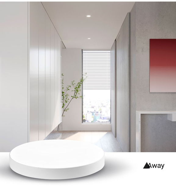 Circular Surface Mounted LED Panel Light for Living Room & Balcony Modern Design IP20 Rated High Brightness Ceiling Lighting