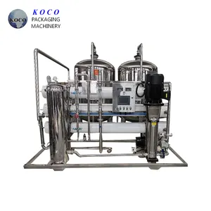 Sistem Mesin Tanaman RO air industri, kualitas tinggi 10 T/H untuk peralatan perawatan penyaring air minum proses air murni