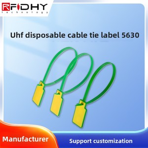 ป้ายแท็กสายรัด PVC แบบ UHF RFID ชิป U9 ระบบ NFC ควบคุมการเข้าออก-YND YND-5630 ระบบติดตามอัจฉริยะสำหรับโลจิสติกส์ พร้อมคิวอาร์โค้ด สีสันหลากหลาย - Product Image 5