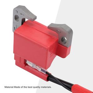 GOOFIT Bobine d'<span class=keywords><strong>allumage</strong></span> rouge avec bougie A7TC pour moteur <span class=keywords><strong>chinois</strong></span> 2 temps 47cc 49cc Pocket Dirt Bike Mini Moto Kids ATV <span class=keywords><strong>Quad</strong></span> - Product Image 3