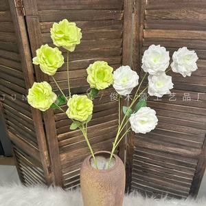 Rosas Artificiales Junheyuan, Ramas Individuales de Flores de Seda para Decoración de Bodas y Hogar, Arreglos Florales - Product Image 3