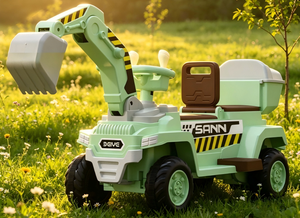 Auto <span class=keywords><strong>Elettrica</strong></span> Telecomandata di Alta Qualità per Bambini, Veicolo da Costruzione, Giocattolo Cavalcabile di Tendenza per Bambini dai 2-4 Anni e dai 5-7 Anni - Product Image 3