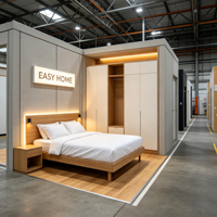 Cabine de sommeil insonorisée préfabriquée avec lit - Offre spéciale