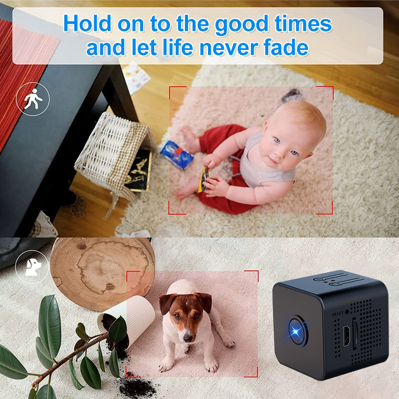 1080P Smart mini WiFi camera IP Camera Motion Detection Security Wireless Network Camera with Magnetic Base