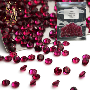 Tốt nhất phổ biến tổng hợp Corundum đá quý <span class=keywords><strong>3</strong></span> #5 #8 # Corundum 0.8mm đến <span class=keywords><strong>3</strong></span>.0mm Vòng rực rỡ cắt <span class=keywords><strong>Ruby</strong></span> đá quý - Product Image 5