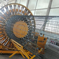 Machine de soudage de cage en fil d'acier pour tuyaux en béton à moteur et moteur entièrement automatique à haute efficacité