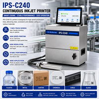 Máquina de Codificación por Inyección de Tinta CIJ Automática, Impresora de Matriz de Puntos de Caracteres Pequeños para Línea de Producción