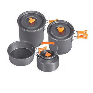 Beile Camping <b>Cookware</b> Set for 2to7 Persons Complete Outdoor Family Cooking Kit <b>Cookware</b> Set for Large Groups (Up to 7) People - Product Image 1