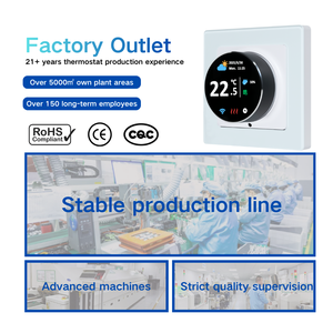 <span class=keywords><strong>Thermostat</strong></span> intelligent à écran couleur TFT, <span class=keywords><strong>programmable</strong></span> hebdomadaire, multifonctions, pour usage domestique, sortie d'usine ODM/OEM - Product Image 6
