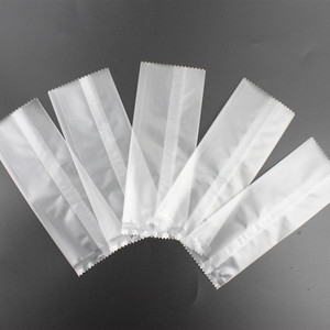 Rice Boat Shaped Biscuit Packaging Bag 14.5x5.5cm Three Side Seal Laminated Food Grade Flexo Printing - Product Image 4