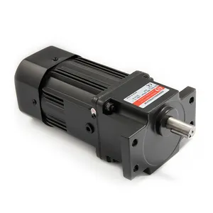 Micro motor elétrico de indução ac 120w 90w 110v 220v, com caixa de velocidade personalizada para misturador