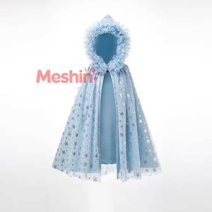 Nuevo Estilo de Capa de Princesa Elsa para Disfraz de Cosplay, Elegante y Bonita Capa para Niñas - Product Image 1