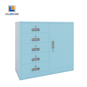 Armoire murale en métal armoire courte mobile armoire basse en métal boîte <span class=keywords><strong>casier</strong></span> pour bureau - Product Image 1