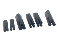 Fundas Termocontraíbles en Forma de V, Fundas Moldeadas Tipo Y para Aislamiento de Cables, Fundas de Aislamiento Moldeadas Tipo V