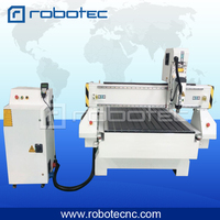 Machine de découpe de bois la plus populaire 1325 pour la fabrication de meubles / Routeur CNC de 4*8 pieds pour le marbre, le bois, l'aluminium, le papier et le MDF