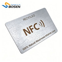 Direkt vom Hersteller: Leere PVC NFC RFID-Karte mit Individuellem Logo für Zugangskontrolle in Fitness-Clubs und Mitarbeiter-Anwesenheitskarten