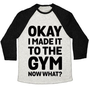 Ok, ho messo fuori IT pezzi per la palestra, ora cosa? Maglietta da baseball unisex Tri-Blend - Product Image 4