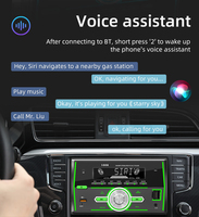 Autoradio universel 2 Din BQCC le plus récent, autoradio multimédia, lecteur MP3, BT 5.1, USB, TF, Aux-in, récepteur FM, amplificateur 60Wx4
