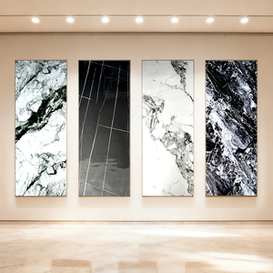 Pannello Murale in PVC Effetto Marmo Resistente all'Umidità per <span class=keywords><strong>Rivestimento</strong></span> Pareti Interne - Product Image 4