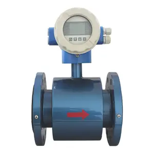 Instrumentaciones industriales agua de aguas residuales inteligente Alto rendimiento CL300 Caudalímetro electromagnético de 8 pulgadas Caudalímetro Kaifeng