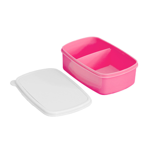 Contenitore per Pranzo in Plastica per Sublimazione, Sicuro per Alimenti, <span class=keywords><strong>con</strong></span> 2 <span class=keywords><strong>Scomparti</strong></span> - Product Image 5