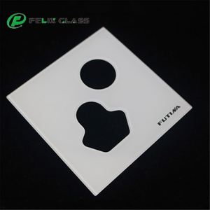 New Selling Solid Tempered Glass Panel Touch Switch Plates Industrial Workshop Use Socket - Product Image 4