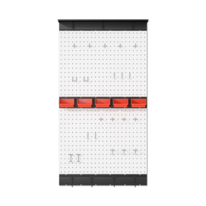 <span class=keywords><strong>4</strong></span>-Piece kim loại <span class=keywords><strong>Pegboard</strong></span> tường Organizer DIY <span class=keywords><strong>Pegboard</strong></span> Kit với gắn hiển thị tường bảng điều khiển cho nhà để xe siêu thị kệ - Product Image 2