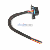 Connecteur femelle OBD2 16 broches vers câble OBD ouvert