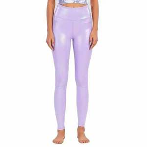 Dernier modèle de leggings pour femmes Leggings de gym ajustés Leggings de fitness taille haute pour la course à pied à vendre - Product Image 6