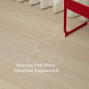 Suelo de Madera Compuesta de Tres Capas de Madera Maciza de Caoba de 13 mm, Estilo Moderno y Lujoso, Ecológico, con Sistema de Clic, para Dormitorio - Product Image 4