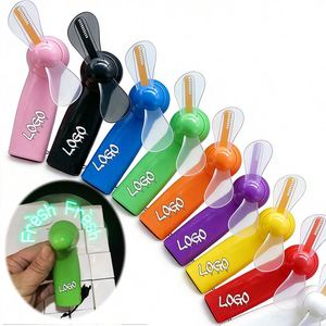 พัดลม LED DIY พร้อมข้อความและลวดลายส่วนตัวสำหรับของชำร่วยงานปาร์ตี้ - Product Image 1