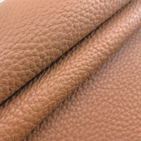 Tissu en cuir PVC gaufré 0,9 mm, 54 pouces, imperméable, résistant à l'abrasion, pour canapé, sac à main, artisanat DIY, multicolore, au mètre