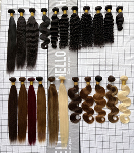תוספות שיער אנושי גולמי 100% מסוג Body Wave מווייטנאם, צרור עם סגר, צבע טבעי, צרורות שיער אנושי גולמי מקורי - Product Image 4
