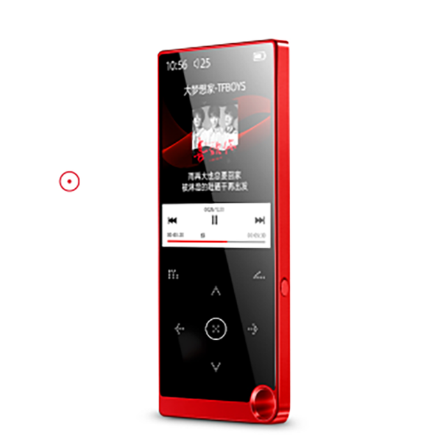 E05 MP3/MP4 Player with Lossless Audio, FM Radio, Voice Recorder, E-Book & Speaker - 2.4" Portable