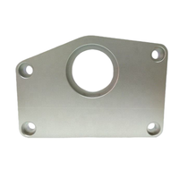 Plaque adaptatrice de boîte de vitesses en aluminium usiné CNC sur mesure