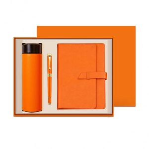 Custom Logo Corporate Business Gift Set Eco-Friendly Thermos <b>Cup</b> Notebook Pen Set Advertising Promotional Gift Set - Product Image 1